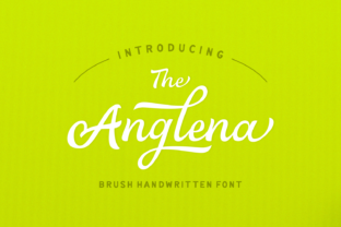 Anglena: A Swashy Script Font That Elevates Modern Branding Projects