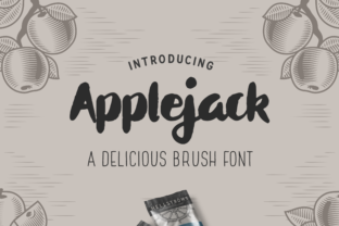 Applejack: A Chubby Script Font for Editorial Charm and Visual Appeal