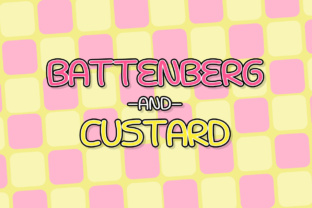 Battenberg and Custard: A Sweet Handwritten Font for Branding Projects