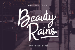 Beauty Rains Font: Elevating Digital Campaigns