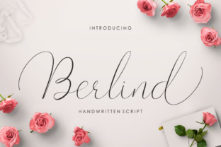 Berlind: The Elegant Script Font for Crafters and Product Designers