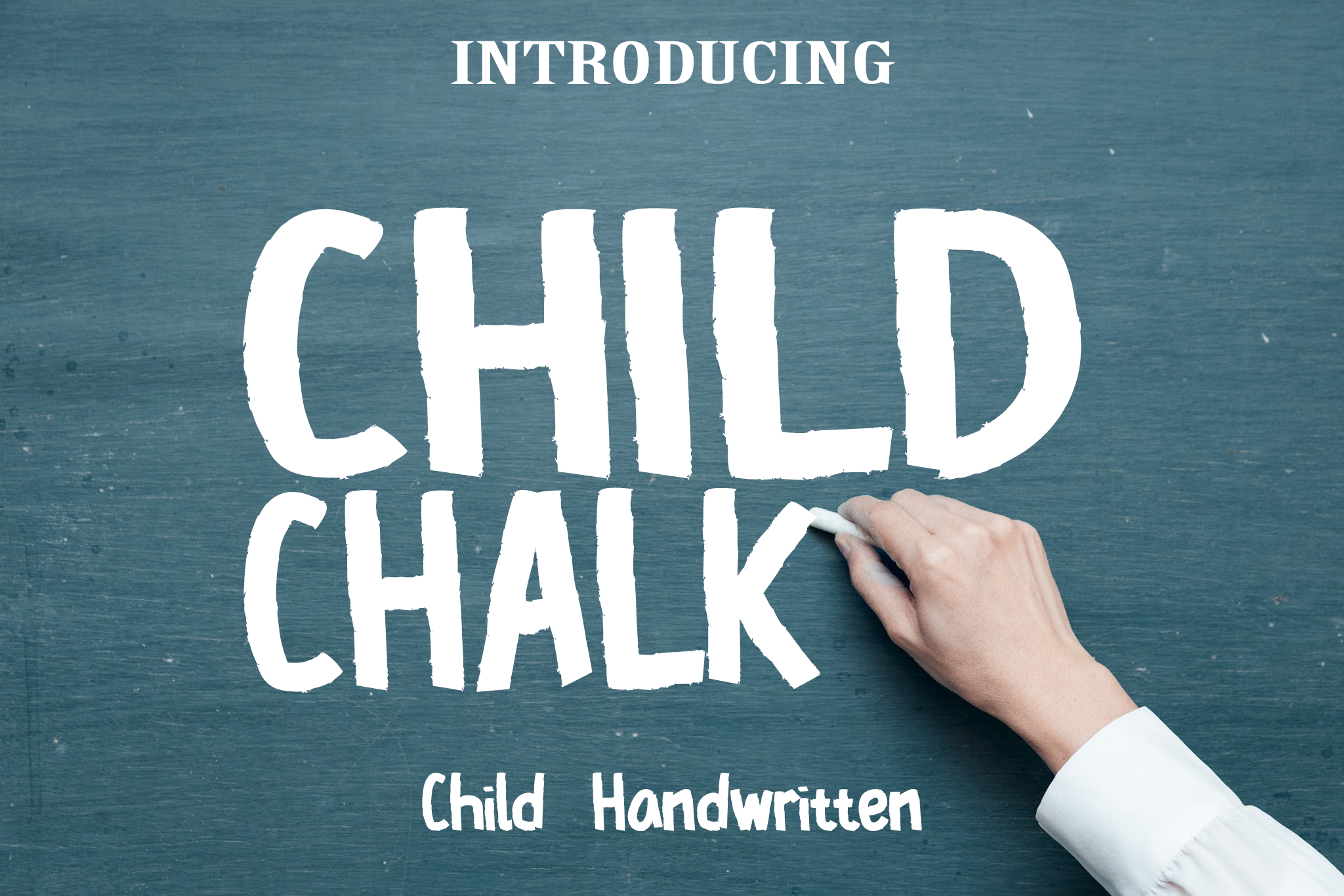 Child Chalk Font: Authentic Branding for Small Business