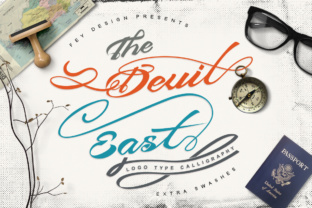 Devil East: A Bold Script Font for High-Impact Campaign Graphics
