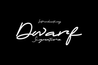 Dwarf Signature Font Review for Campaign Design