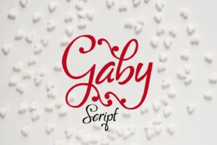 Gaby Font: A Handwritten Typeface for Makers
