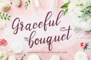 Graceful Bouquet: A Designer’s Font for Elegant Branding and Script Typography