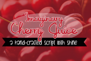 Imaginary Cherry Juice Font for Web Design