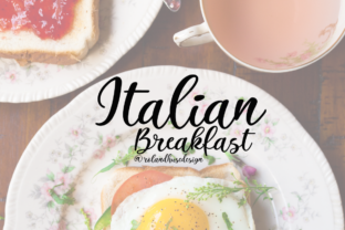 Italian Breakfast Font: A Designer’s Branding Test