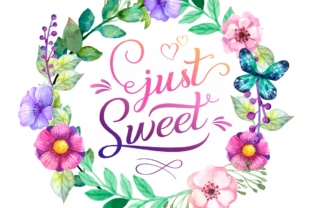 Just Sweet Font: A Modern Script for Handmade Products