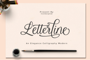 Letterline: A Glamorous Script Font That Elevates Your Brand