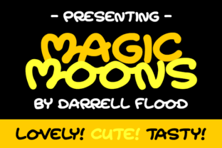 Magic Moons Font: A Warm Display Typeface for Web Design