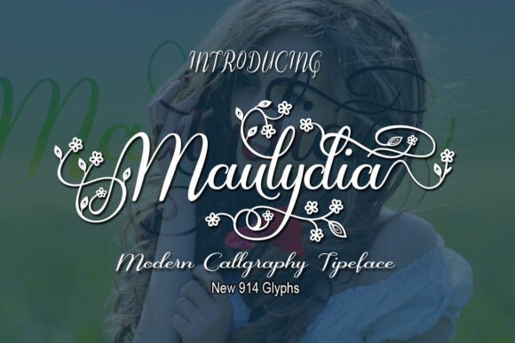 Maulydia Font: Handmade Charm for Makers