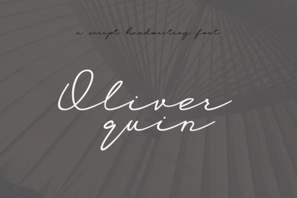 Oliver Quin Font: Elevating Digital Campaigns