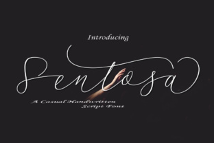 Sentosa Font: A Monoline Script for Editorial Design