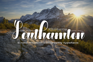 Southamton: A Modern Script Font That Elevates Web Typography