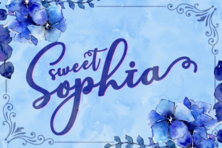 Sweet Sophia Font: Elevating Campaign Visuals