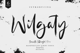 Wilgaty: A Handwritten Script Font That Brings Casual Charm to Branding