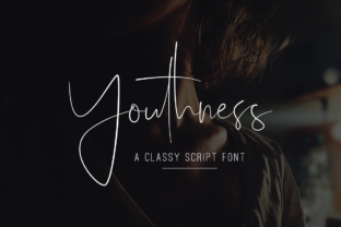 Youthness: A Feminine Script Font for Modern Branding Projects
